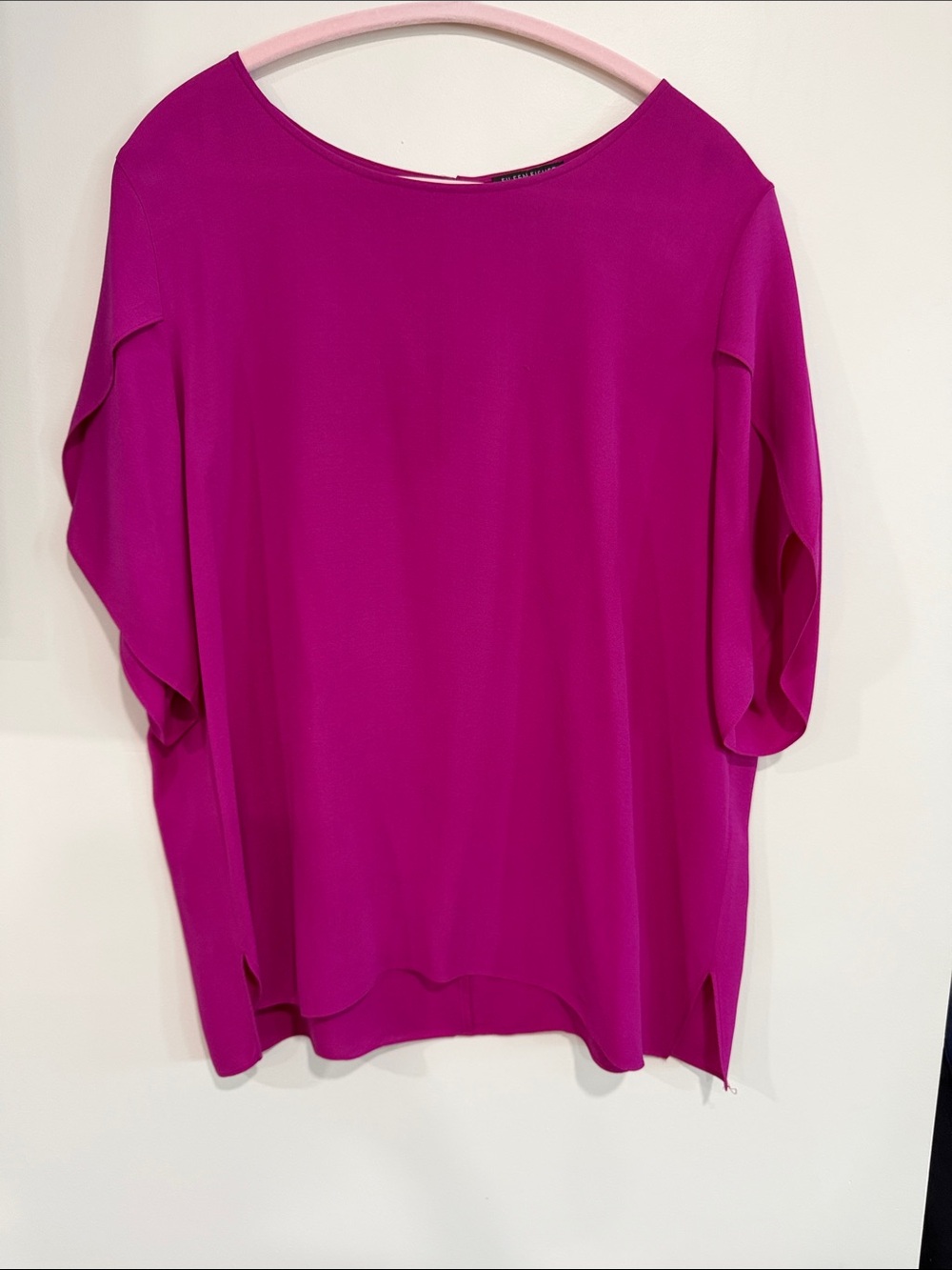 Eileen Fisher Vibrant Fuchsia Dolman Tunic